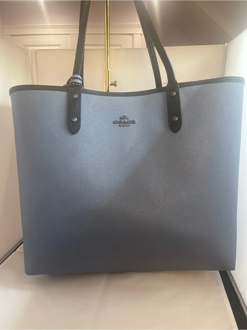 Coach Reversible City Tote with Primrose Floral Print